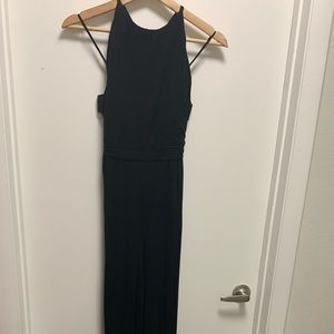 Wide Leg open back jumpsuit